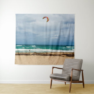 Tapete De Parede Kitesurfing, Júpiter Beach