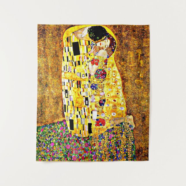 Tapete De Parede Klimt - O Beijo (Frente)