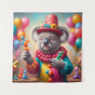 Tapete De Parede Koala Clown