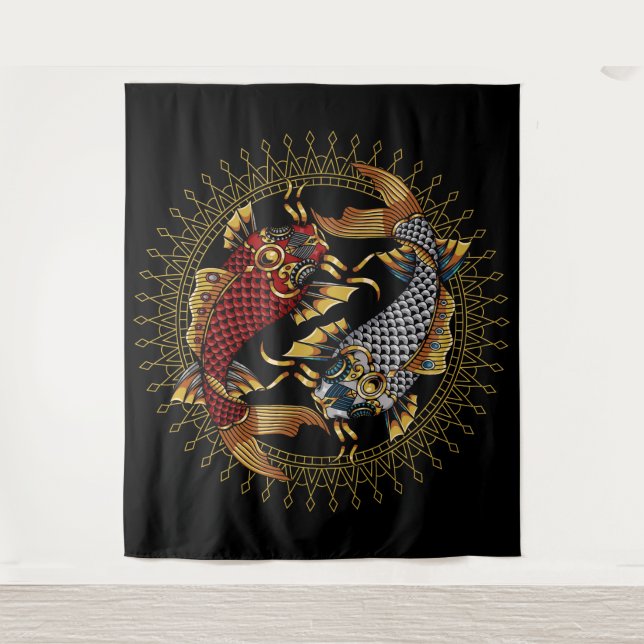 Tapete De Parede Koi Fish (Frente)