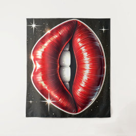 Tapete De Parede Lábios