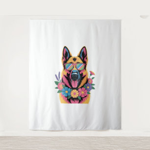 Tapete De Parede Laço Sedutor Yorkshire Terrier Cachorro Yorkie Mãe