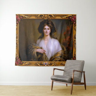Tapete De Parede Lady Beatrice Butler por Ellis William Roberts