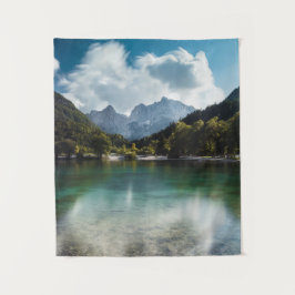 Tapete De Parede Lago Jasna em Kranjska Gora, Eslovênia