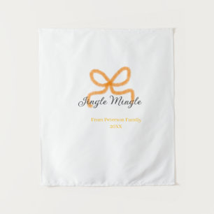 Tapete De Parede Laranja arco jingle Mingle retrô boho família namd