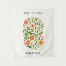 Las Frutas: Duraznos - Mercado de Pêssegos