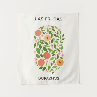 Tapete De Parede Las Frutas: Duraznos - Mercado de Pêssegos