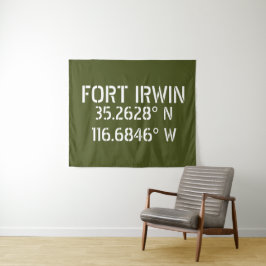 Tapete De Parede Latitude e Longitude de Fort Irwin