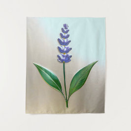 Tapete De Parede Lavendel Blume in glänzender Eleganz