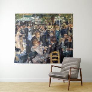 Tapete De Parede Le Moulin de la Galette   Renoir  