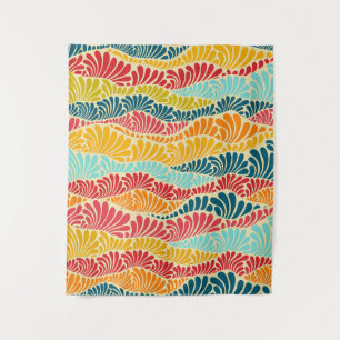 Tapete De Parede Leafy Mosaic