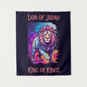 Tapete De Parede Leão de Judah Jesus Faith Arte Cristã
