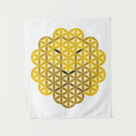 Tapete De Parede Leão Sagrado - Leão da Vida Sólido SMLB.