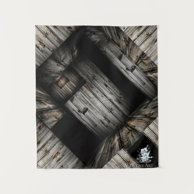 Tapete De Parede Legal estrutura de madeira (Frente)