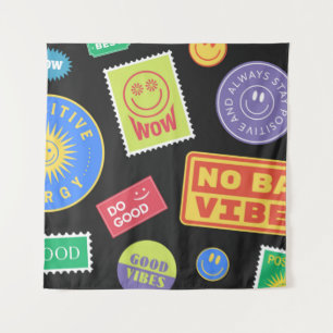 Tapete De Parede Legal Trendy Patches Design. Abstrato fundo wi