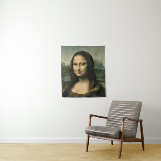Tapete De Parede Leonardo Vinci | Mona Lisa, c.1503-6 (In Situ)