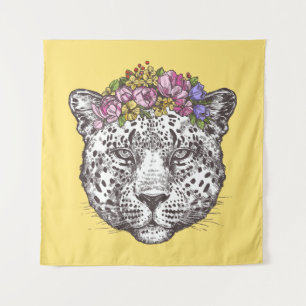 Tapete De Parede Leopard Hippie Chic