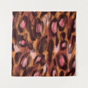 Tapete De Parede Leopard Spots African Animal Standard