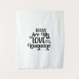 Tapete De Parede Ler Livros De Arte É Minha Linguagem De Amor