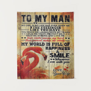Tapete De Parede Letra Adorável Para O Meu Marido Bonito present