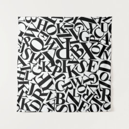 Tapete De Parede Letras alfabéticas