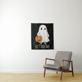 Tapete De Parede Let's Boo This Fun Ghost Trick or Treat
