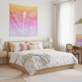 Tapete De Parede libélula de gradiente de Pastel