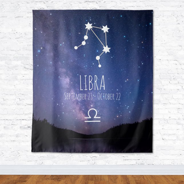 Tapete De Parede Libra | Estrada de Astrologia Personalizada (Criador carregado)