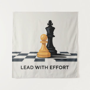 Tapete De Parede Liderar Com Esforço