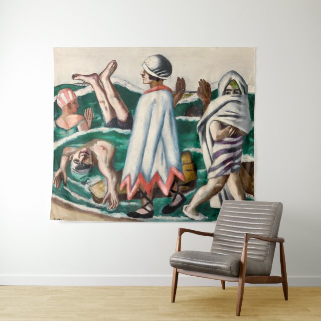 Tapete De Parede Lido | Max Beckmann | (In Situ (Horizontal))