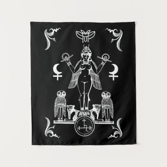 Tapete De Parede Lilith Altar Tapestry (Frente)