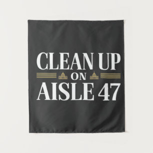 Tapete De Parede Limpar no Humor Anti-Trump do Aisle 47