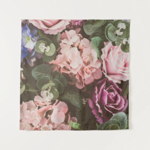 Tapete De Parede Linda flor de buquê para fundo - Vintage
