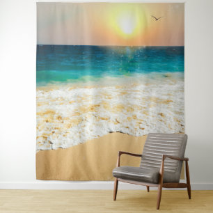 Tapete De Parede Linda Foto Sunset Summer Beach