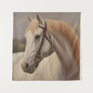 Tapete De Parede Linda pintura de cavalos