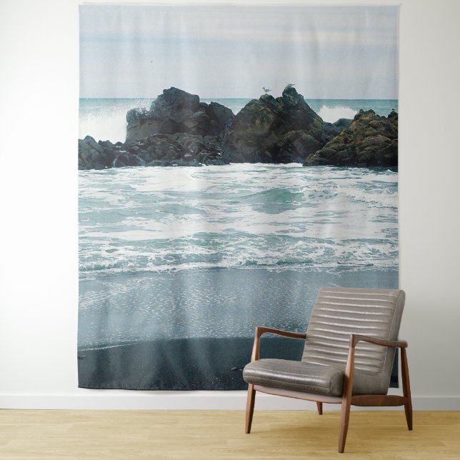 Tapete De Parede Linda vista de praia.... (In Situ)