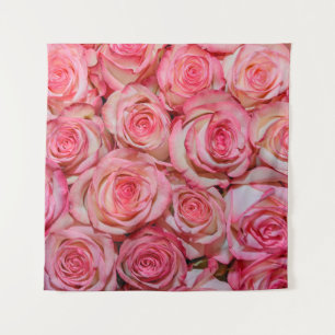 Tapete De Parede Lindas rosas rosa