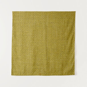 Tapete De Parede Linen Amarelo: Beleza Texturizada Fechada