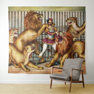 Tapete De Parede Lion Tamer