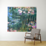 Tapete De Parede Lírios de água, Claude Monet<br><div class="desc">Visite minha loja para obter design mais interessante e mais opções de cores => zazzle.com/iwheels*</div>