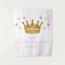 Tapete De Parede Little Princess Girl Baby Shower
