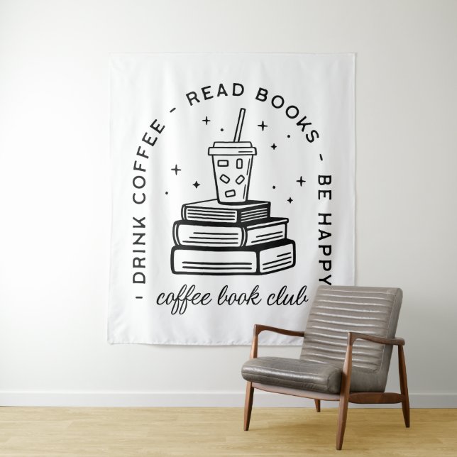 Tapete De Parede Livros e bares de café (In Situ)
