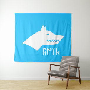 Tapete De Parede Lobo das Cinzas Turcas - Gokturks