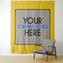 Tapete De Parede Logotipo Comercial de Empresa Personalizada Fundo