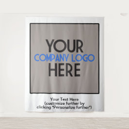 Tapete De Parede Logotipo da Empresa Feira de Negócios Fundo Branco