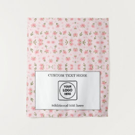 Tapete De Parede Logotipo de Loja Pop Up Flor Silvestre Marcas Exib