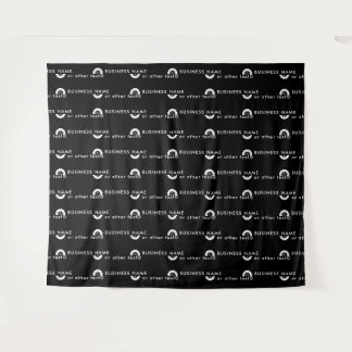 Tapete De Parede Logotipo ou ícone comercial +Nome Plano de fundo p