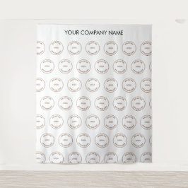 Tapete De Parede Logotipo Personalizado da Empresa Nome Foto de Fun