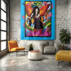 Tapete De Parede Lotus Fairy e Dragon