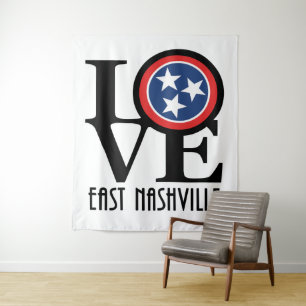 Tapete De Parede LOVE East Nashville
